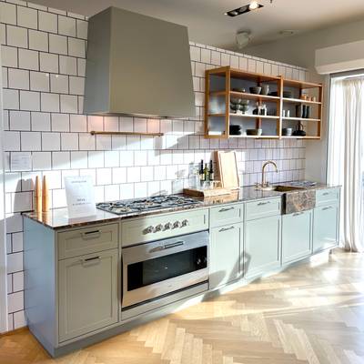 Udstillingskøkken - Shaker Stone Grey