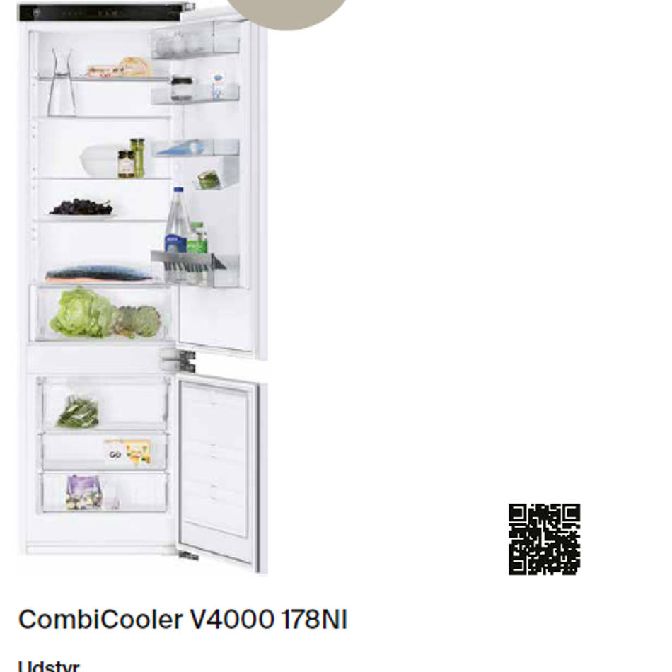 V-ZUG Køle-Fryseskab