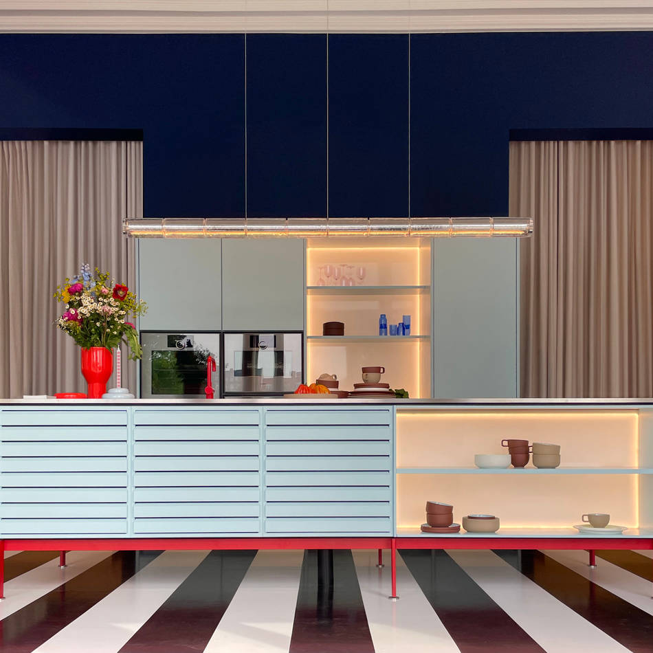 Classic Colour køkken i farven Sky Blue