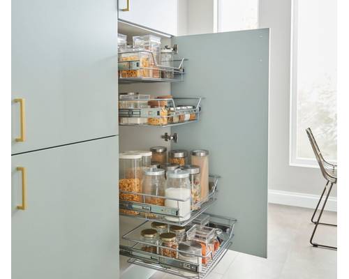 Officemate Magnetic Supplies Organizer With 3 Compartments - White Desktop Organizer