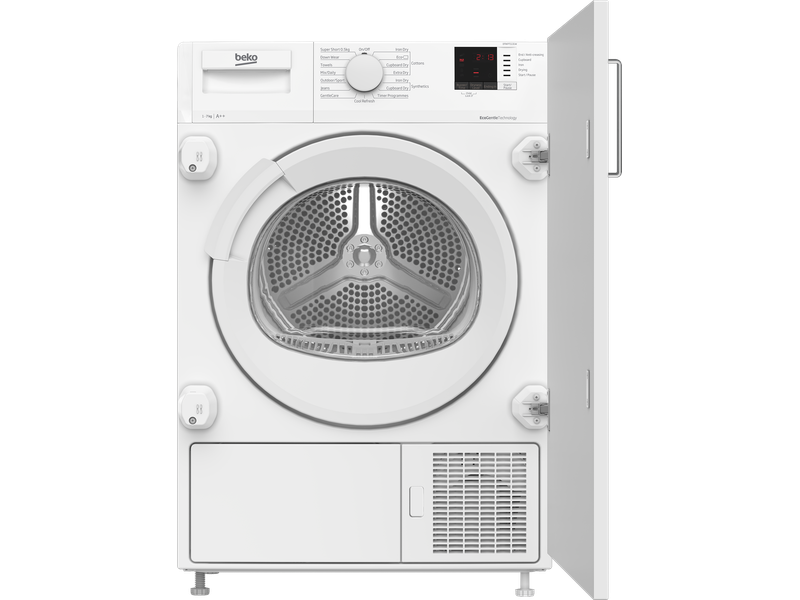 Beko NTIKP71131W 7Kg Built-in Tumble Dryer