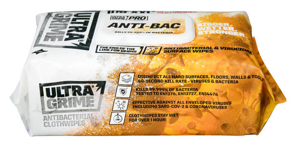 UltraGrime Pro XXL Industrial Cleaning Wipes (100pk) - Dust Arrest - View #2