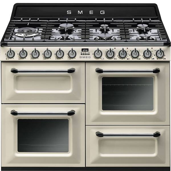 Smeg Victoria 110cm Cream Dual Fuel Rangecooker | Range Cookers
