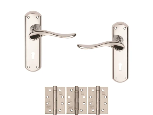 Sigma Polished Chrome Door Lock Pack