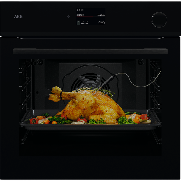 AEG 7000 NBR7P731ST Single Oven Matt Black