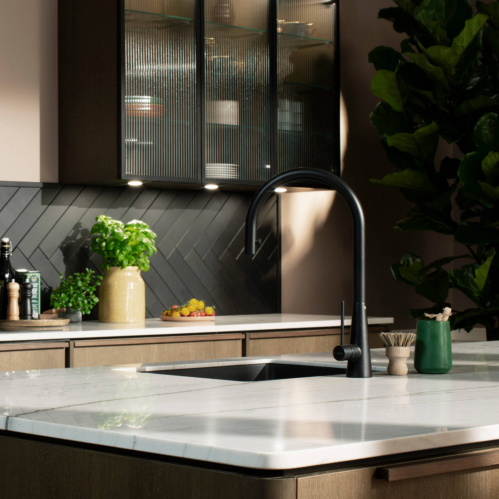 Forever Oak afrundet hjørne