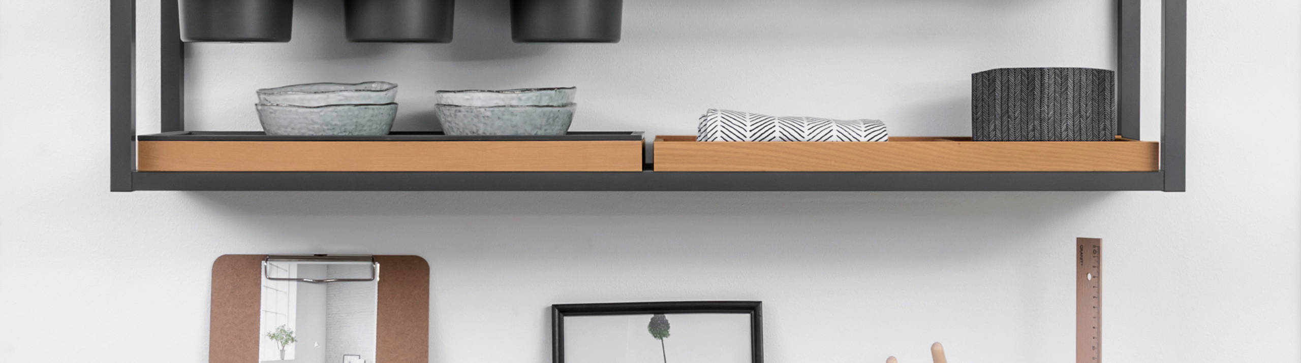 Norema kjøkken IQhyller