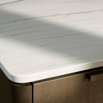 Forever oak afrundet hjørne