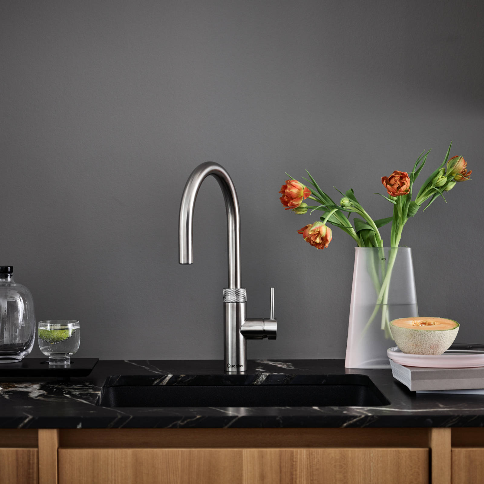 Quooker Flex rustfrit stål