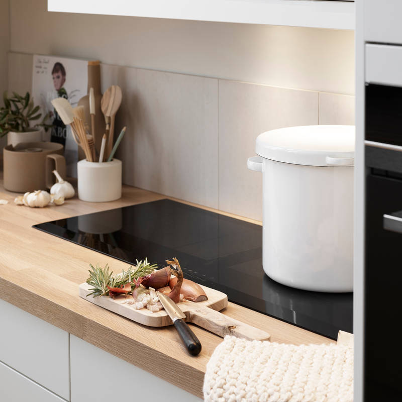 Marbodal - bänkskiva vitbetsad ek med smalare häll från Siemens