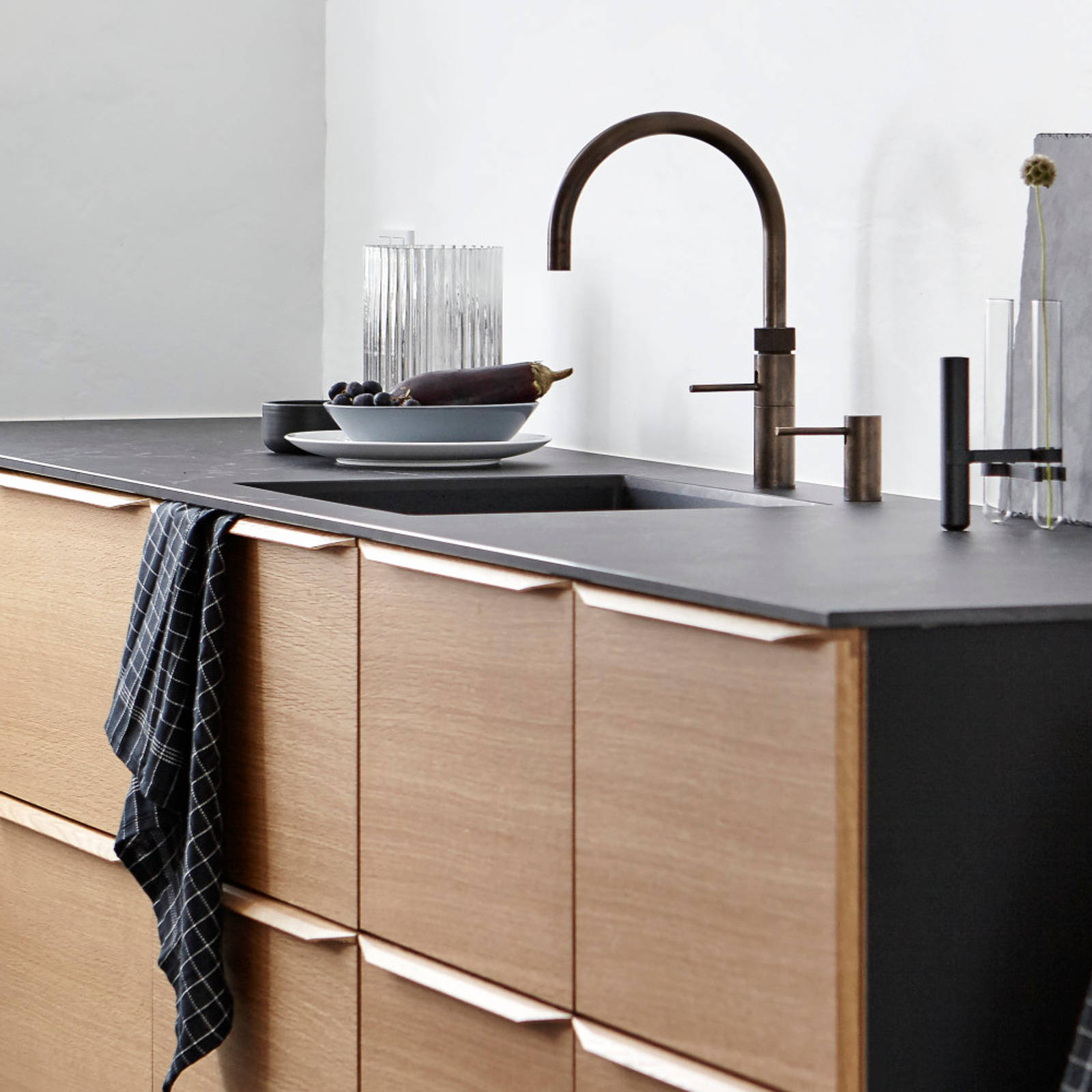 Everline køkken træ greb