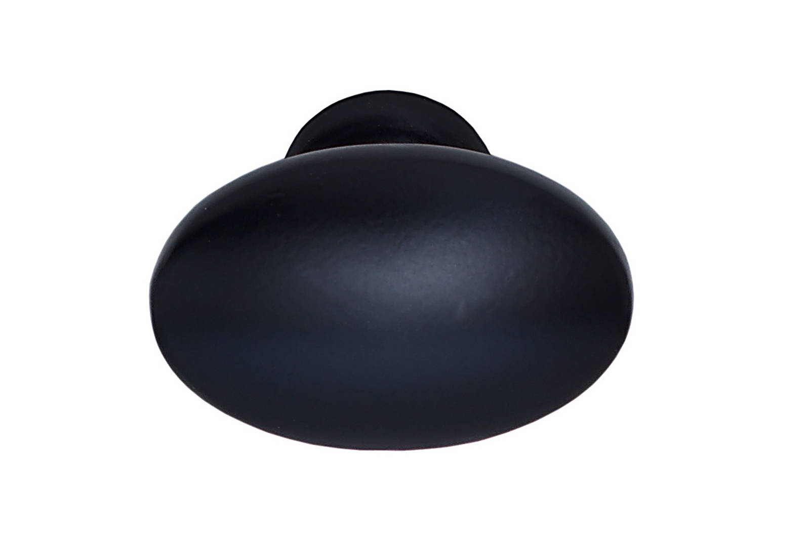 Oval knott sort knotter og håndtak norema kjøkken