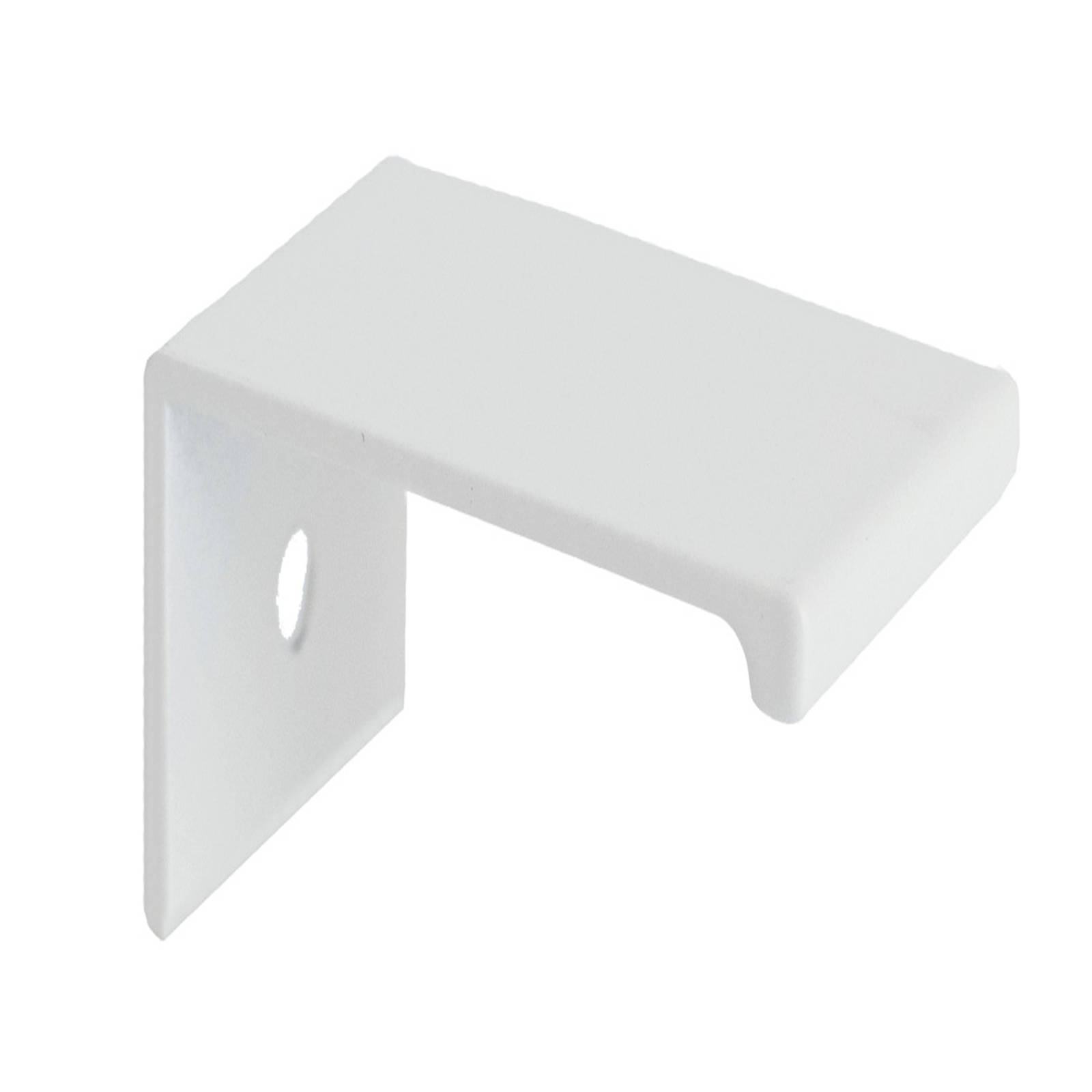 Minimal hvit knotter og håndtak norema kjøkken