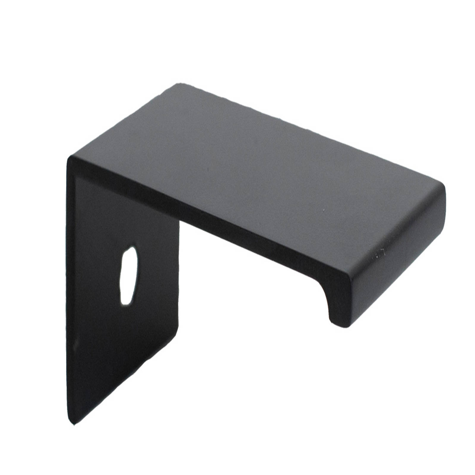 Minimal svart knotter og håndtak norema kjøkken