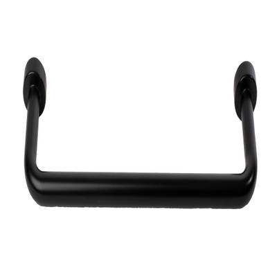 Duett sort matt cc128mm knotter og håndtak norema kjøkken