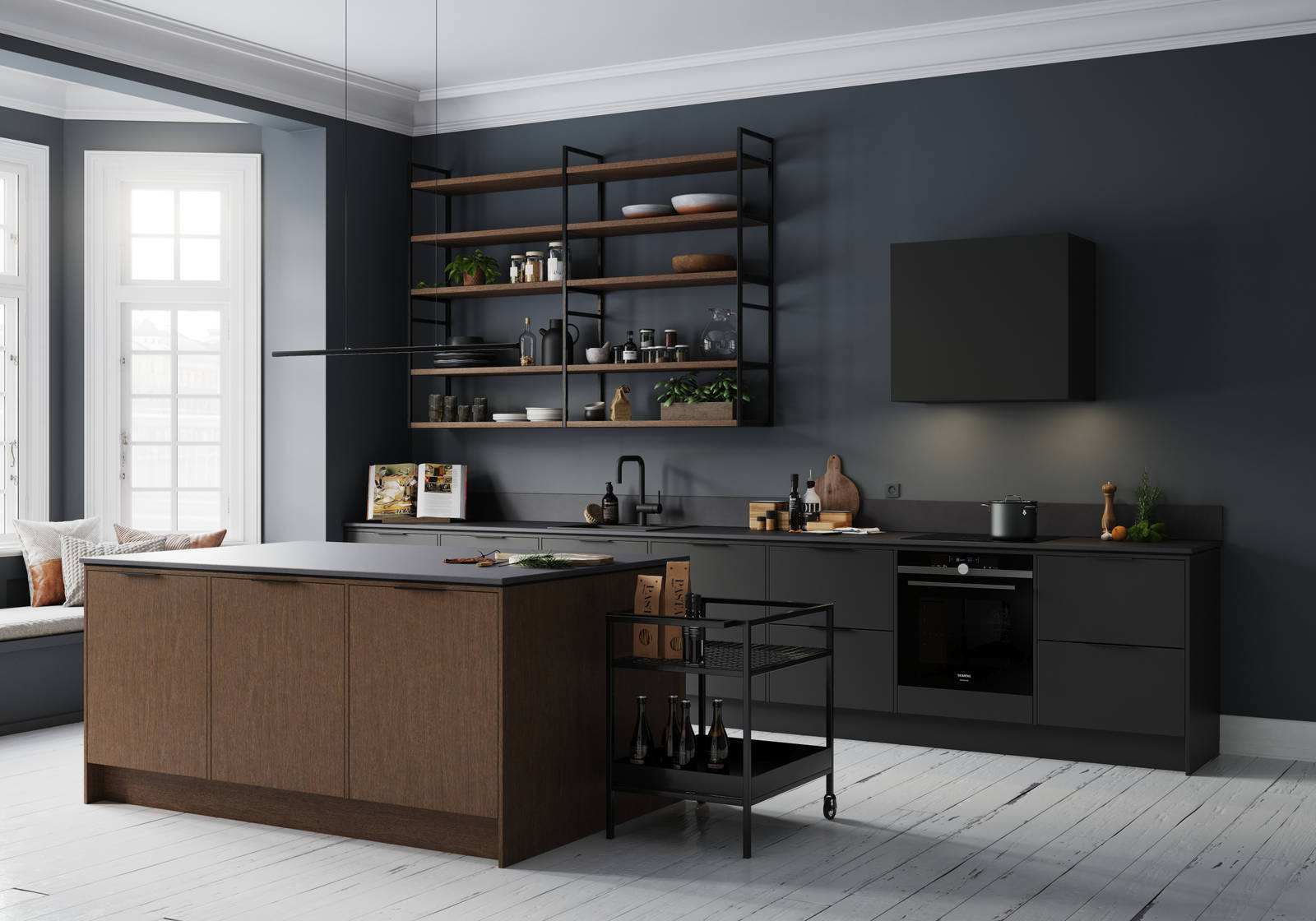 Norema kjøkken, Design Akse, Areal, S7500-N