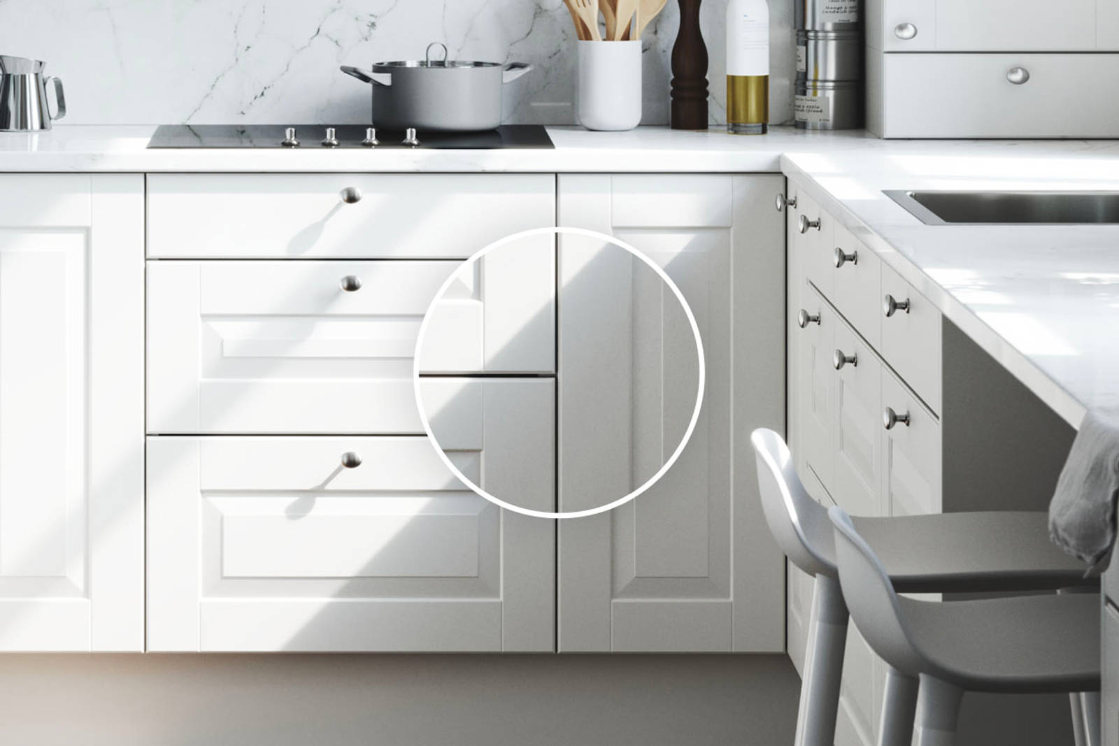 Lindö, ett kök i lantlig stil