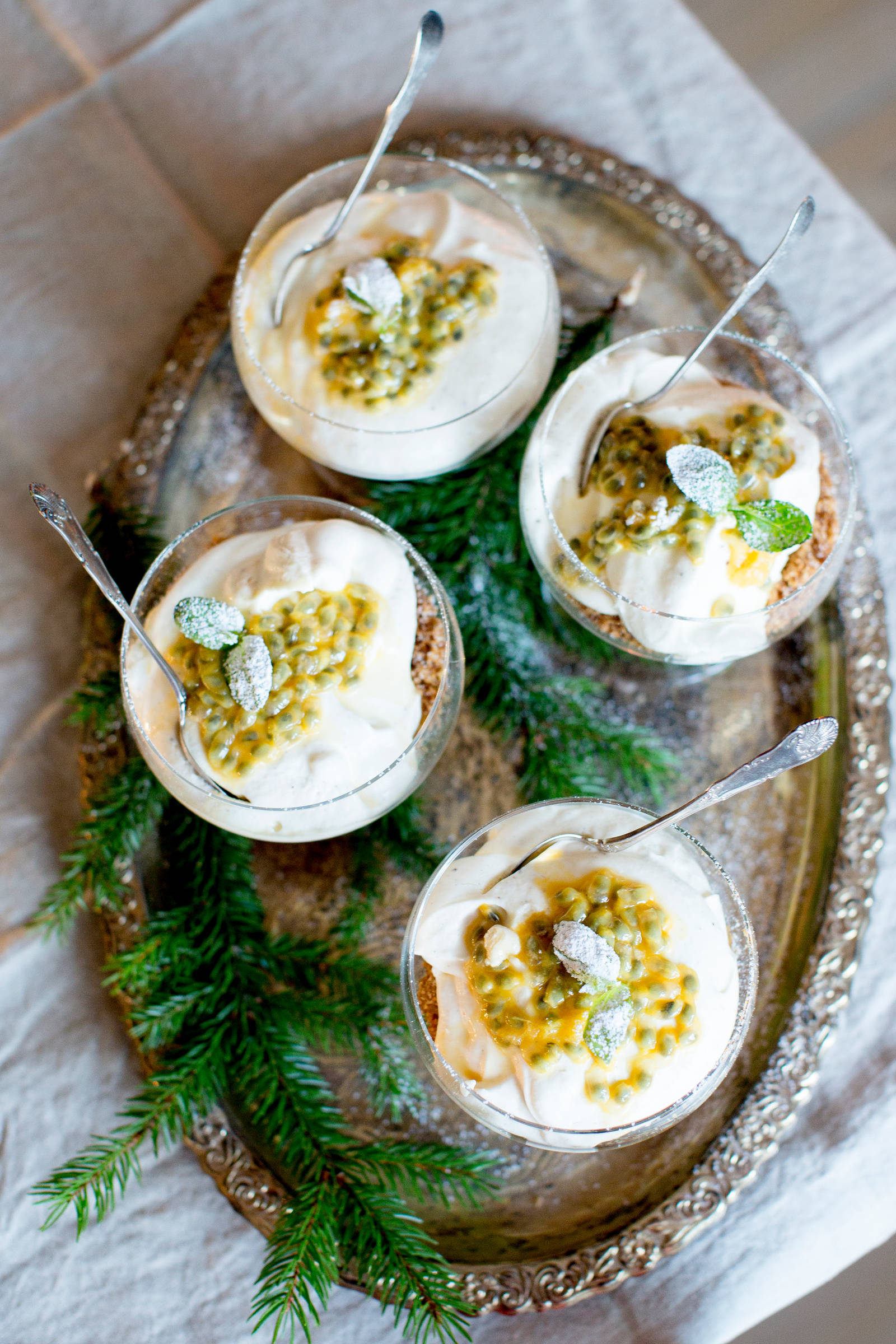 Ostefromasj med pasjonsfrukt. Mariangelas oppskrift