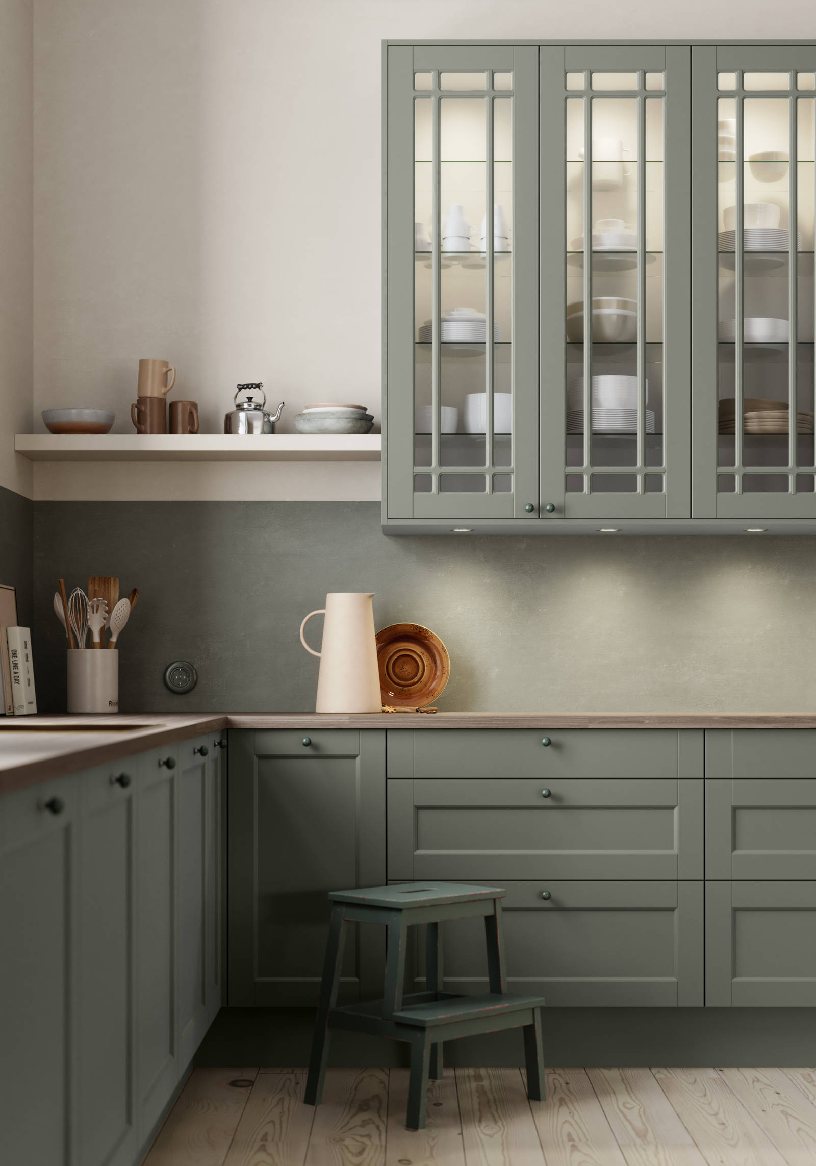 Fager Grønn kjøkken