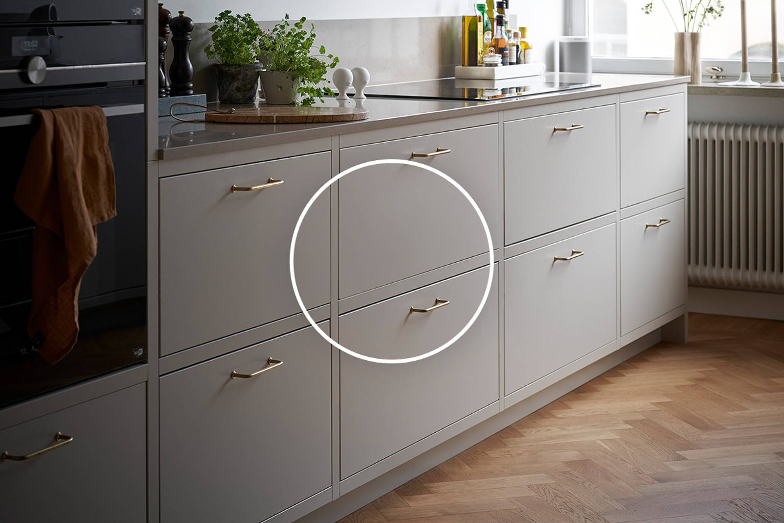 Arkitekt plus plus, ett kök med platsbyggd känsla