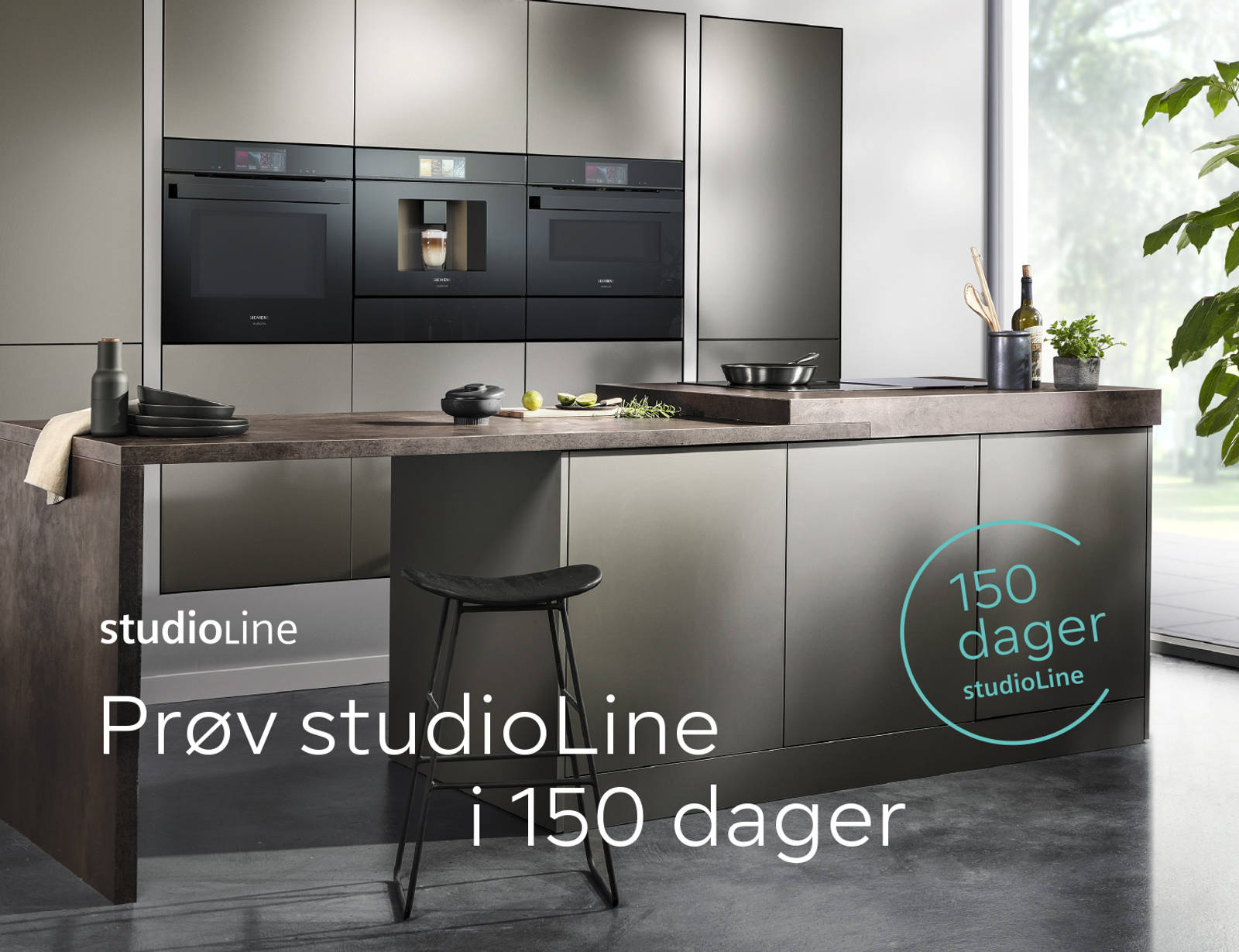 Siemens studioLine serie er premiumprodukter for deg som ønsker en perfekt balanse mellom innovasjon og design