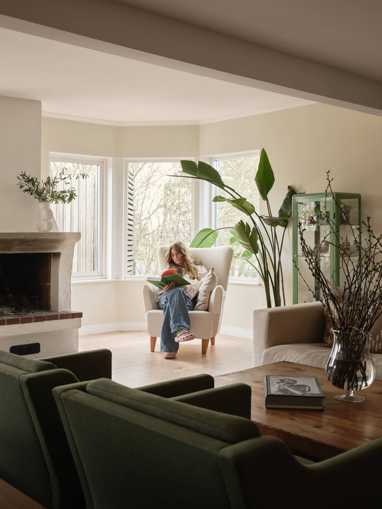 Siri Barje  sitt vardagsrum