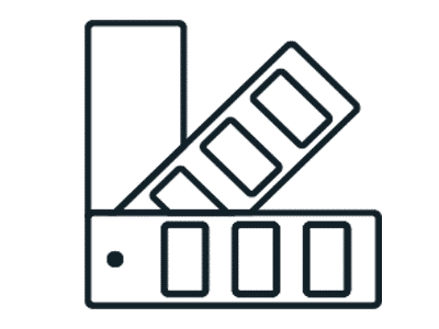 Icon of colour samples