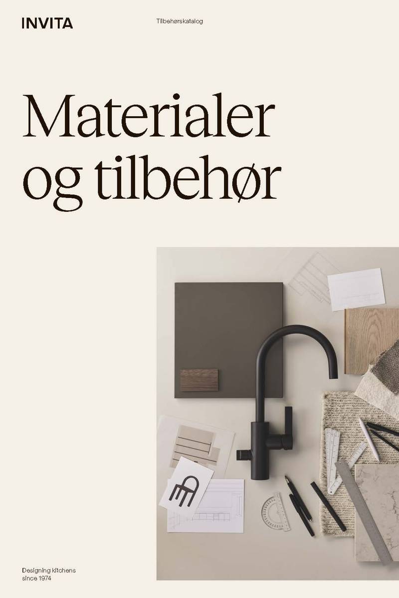 Katalog Materialer og tilbehør