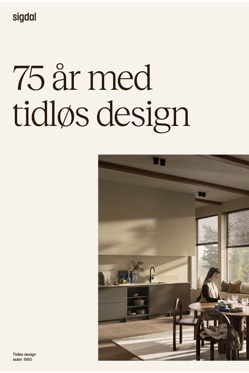 Se kjøkkenmodeller, tilbehør og bli inspirert i vår katalog.