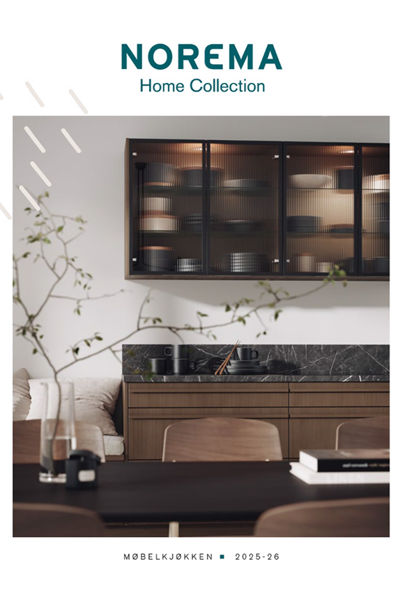 La deg inspirere i vår kjøkkenkatalog med oversikt over vårt utvalg møbelkjøkken og tilbehør.