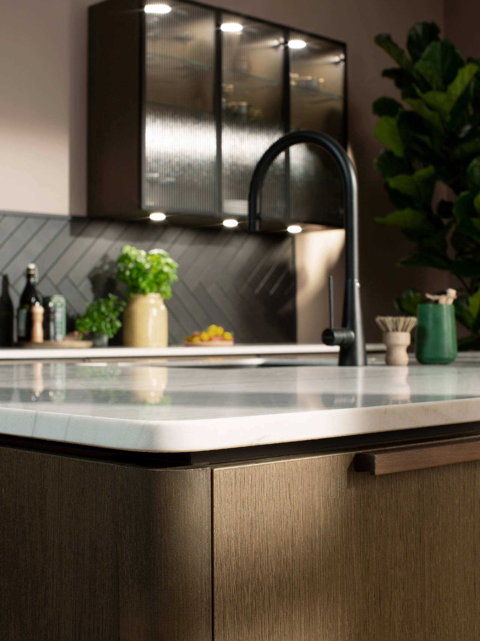 Forever Oak afrundet hjørne