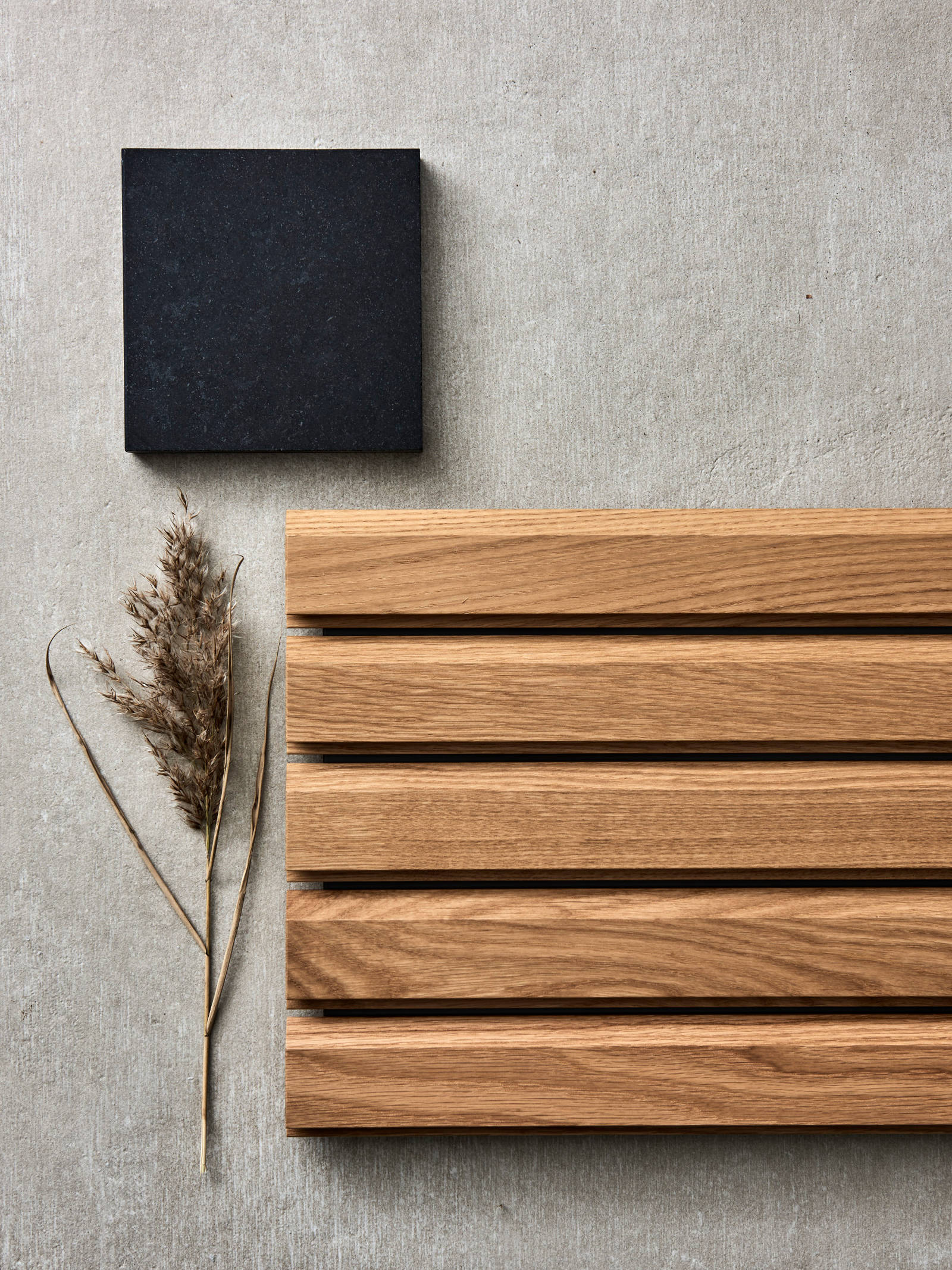 Ikon moodboard lamel træ