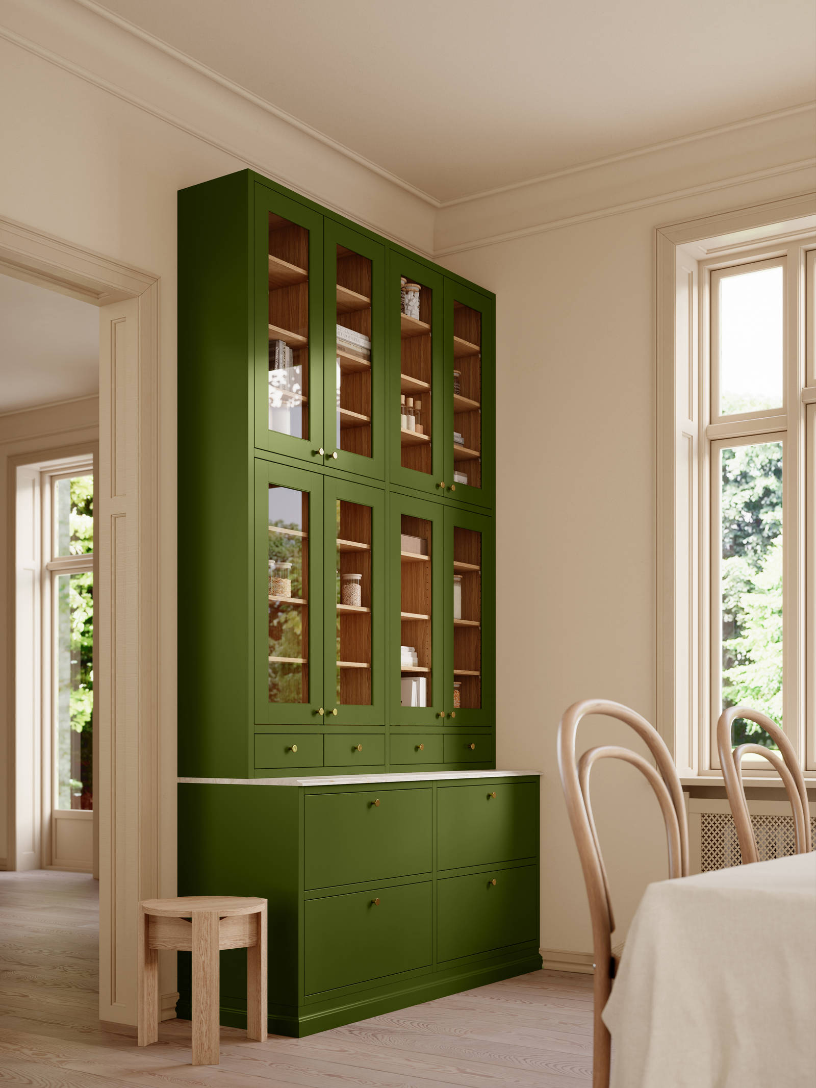 Sammen med Dagny Thurmann-Moe og Koi Fargestudio har vi utviklet seks nye jubileumsfarger som passer perfekt på et kjøkken.