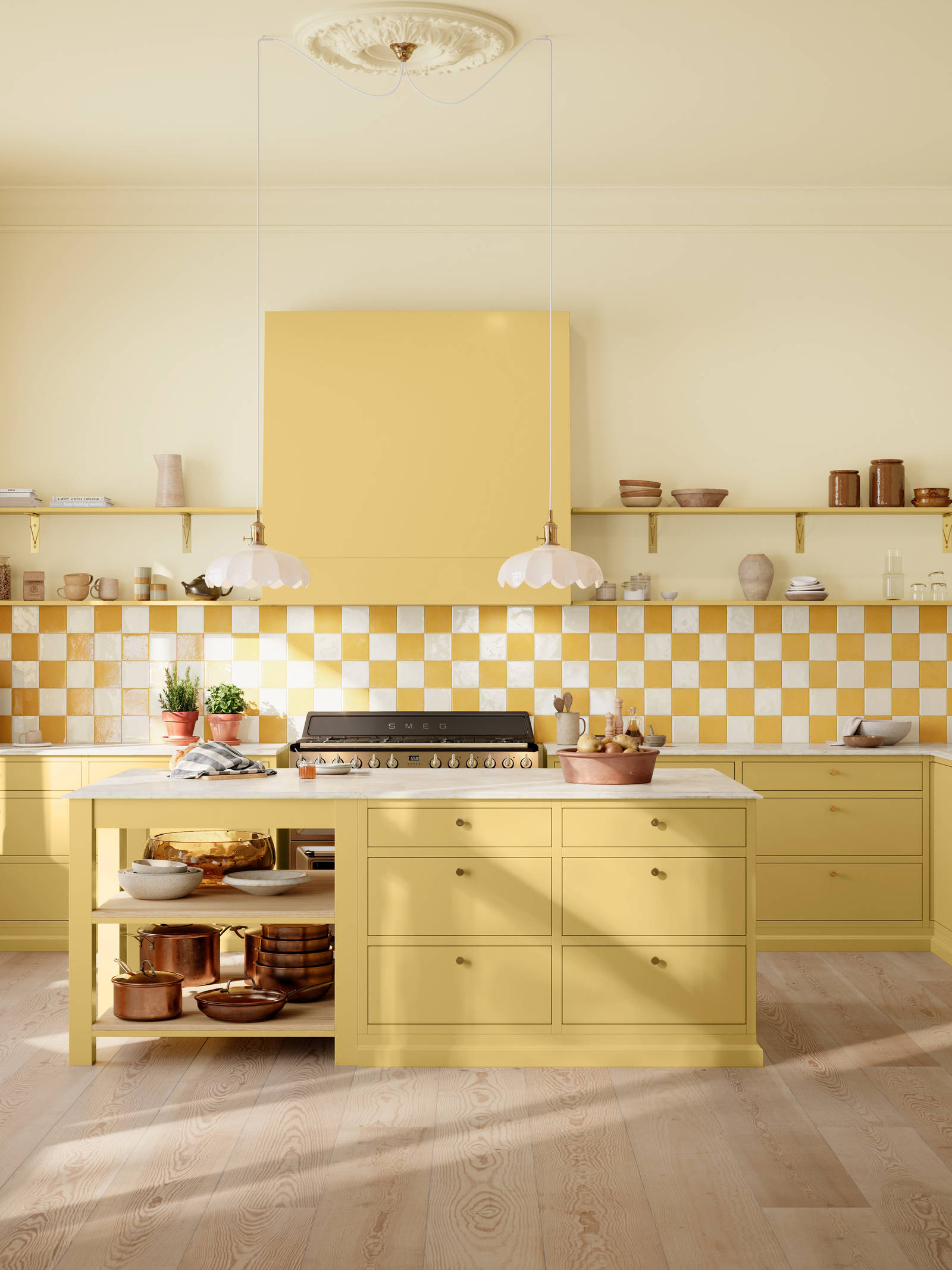 Sammen med Dagny Thurmann-Moe og Koi Fargestudio har vi utviklet seks nye jubileumsfarger som passer perfekt på et kjøkken.