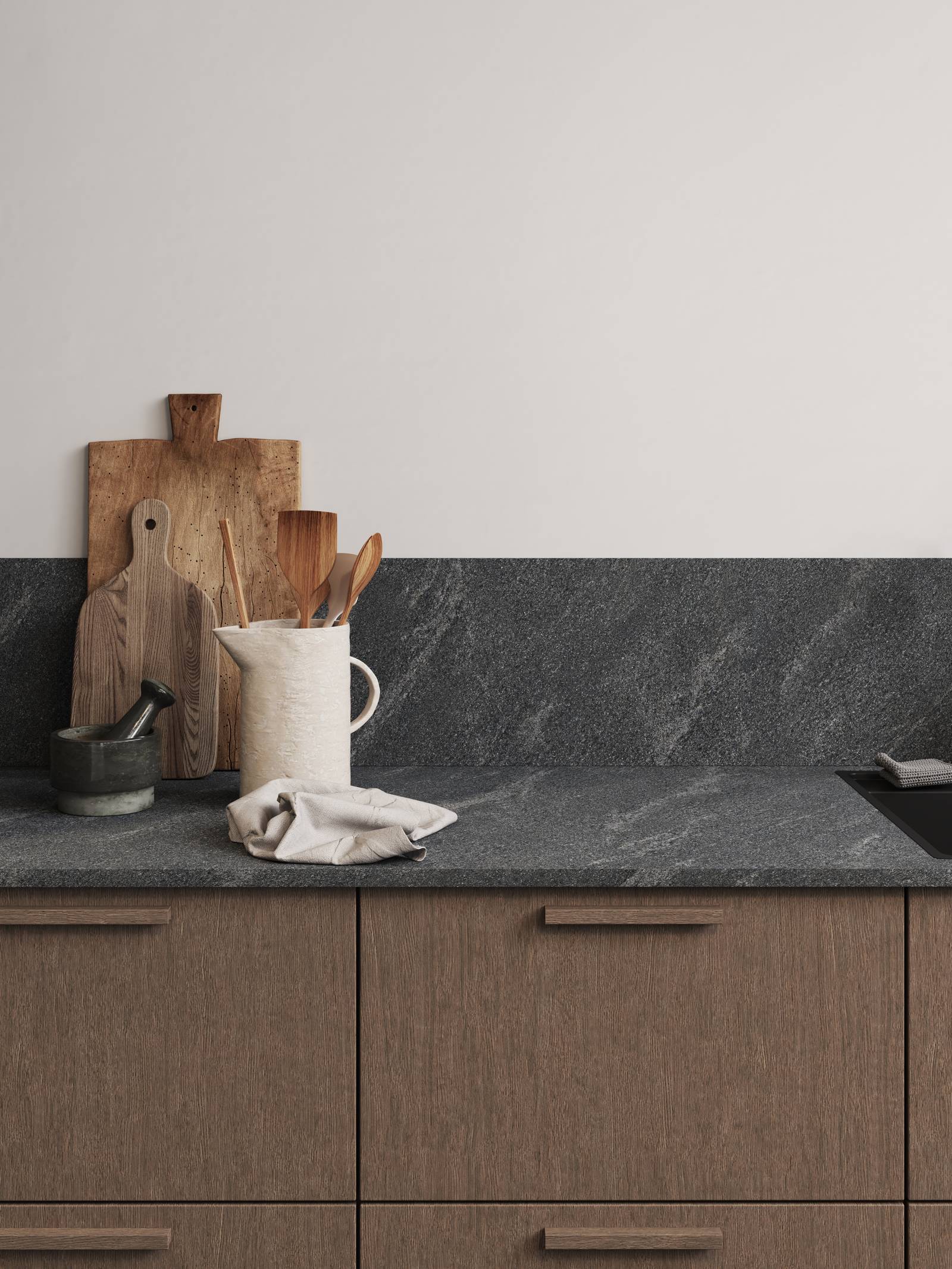 Velger du en laminat benkeplate, får du en meget slitesterk benk som holder seg like fin år etter år. Alle våre benkeplate er laget av av høytrykkslaminat, som gir deg et utrolig slitesterkt produkt.