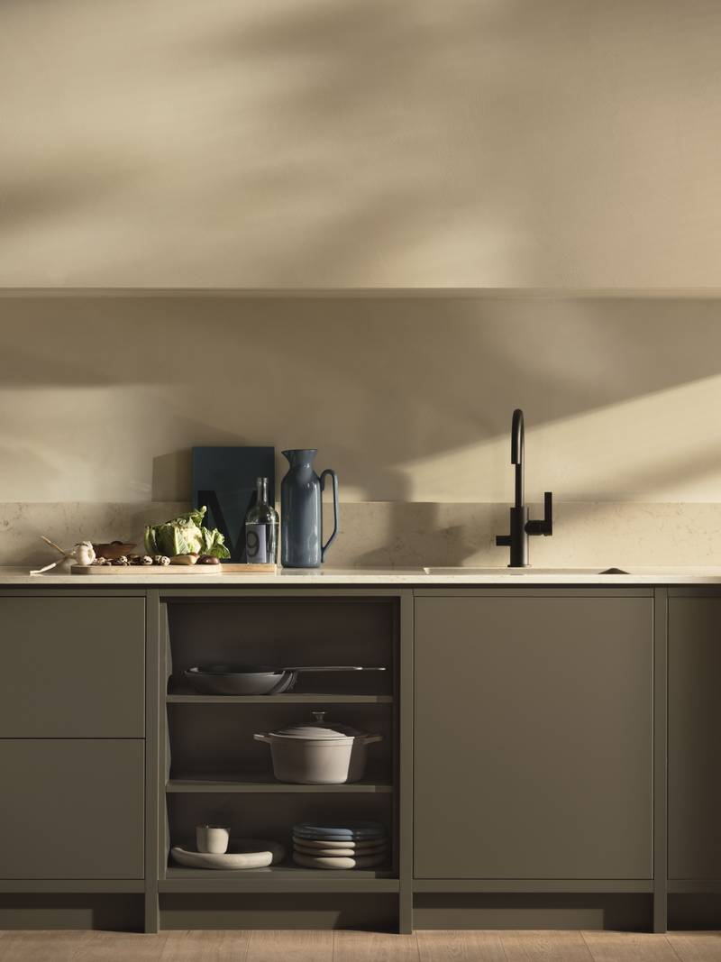 Lämmin minimalismi - Avohyllyt.