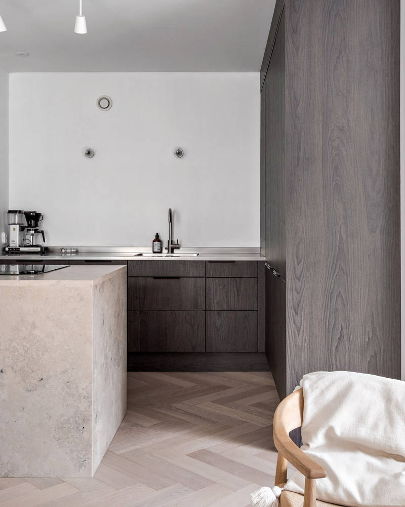 Öppet och stilrent kök från Marbodal hemma hos Sarah och Hannes