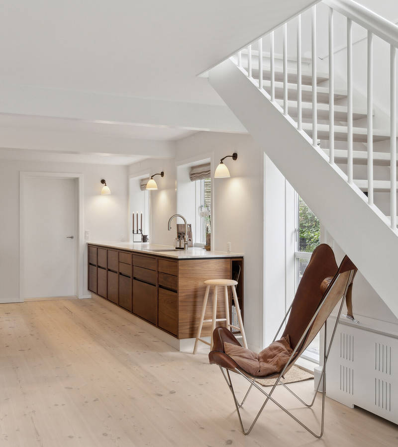 Copenhagen snekkerkjøkken i valnøtt