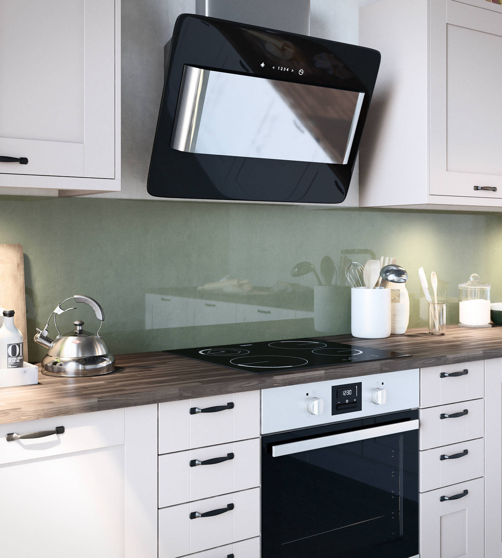 Tatton Kitchen by Magnet. A beautiful easy to use kitchen with traditional features with stylish modern touches.