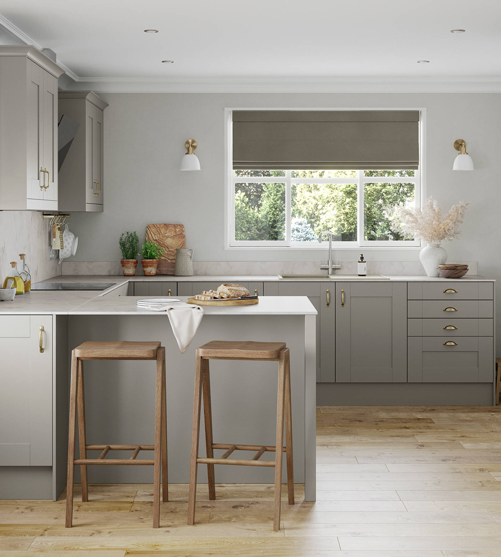 Tatton Kitchen by Magnet. A beautiful easy to use kitchen with traditional features with stylish modern touches.