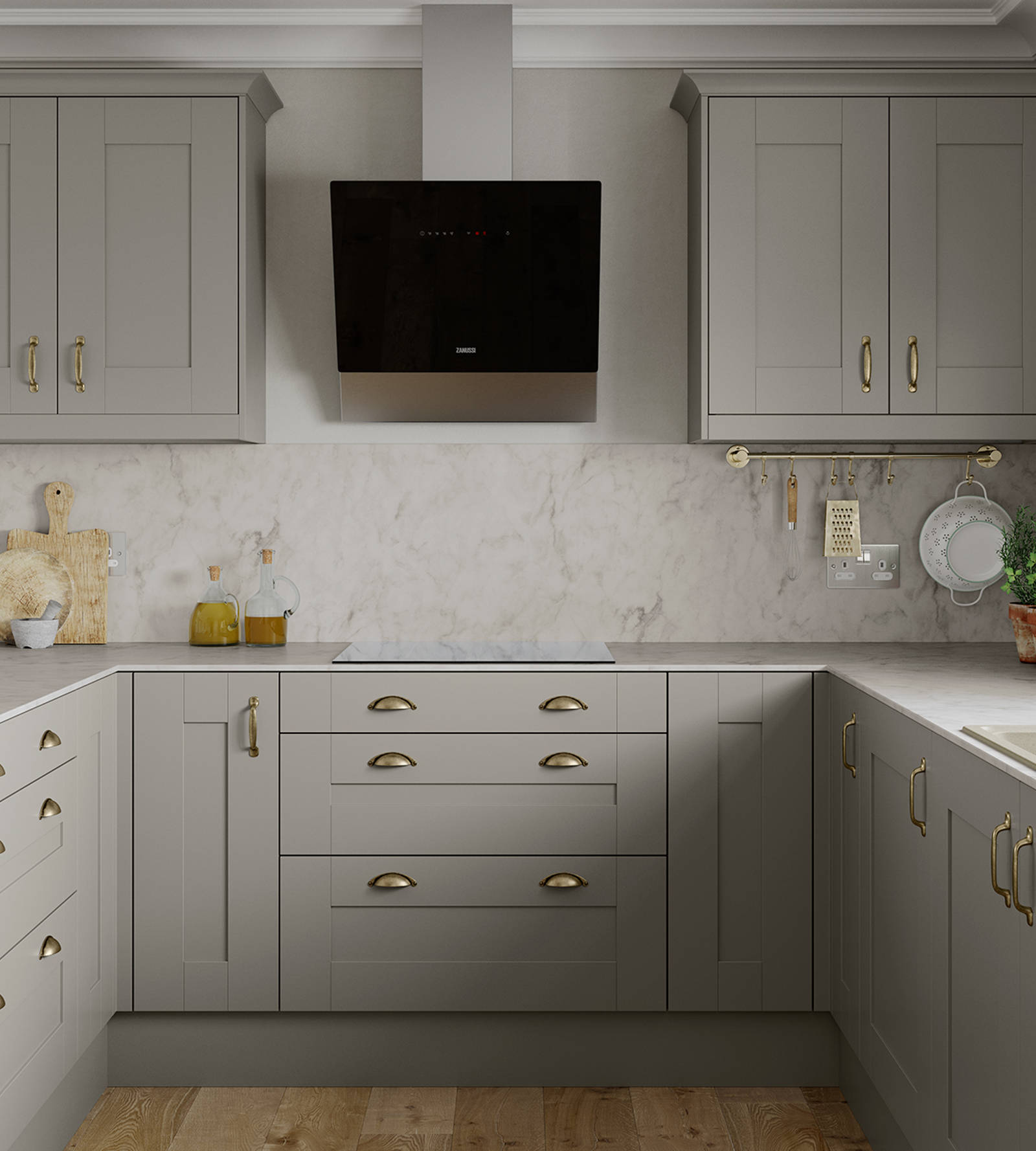 Tatton Kitchen by Magnet. A beautiful easy to use kitchen with traditional features with stylish modern touches.