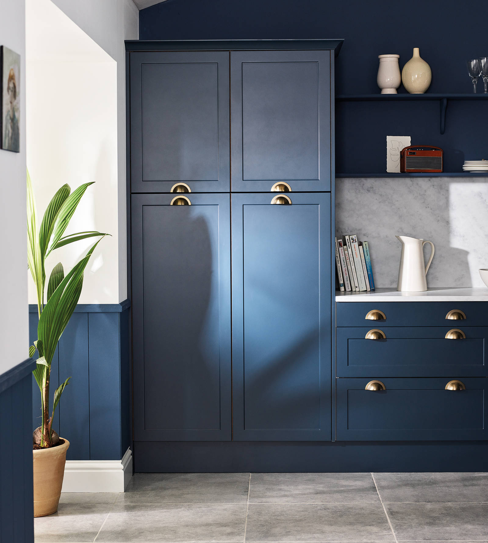 Dunham kitchen by Magnet. Smooth matt finish traditional or modern style available in over 20 colours.