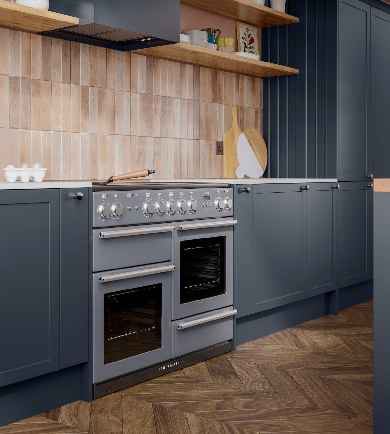 Dunham kitchen by Magnet. Smooth matt finish traditional or modern style available in over 20 colours.