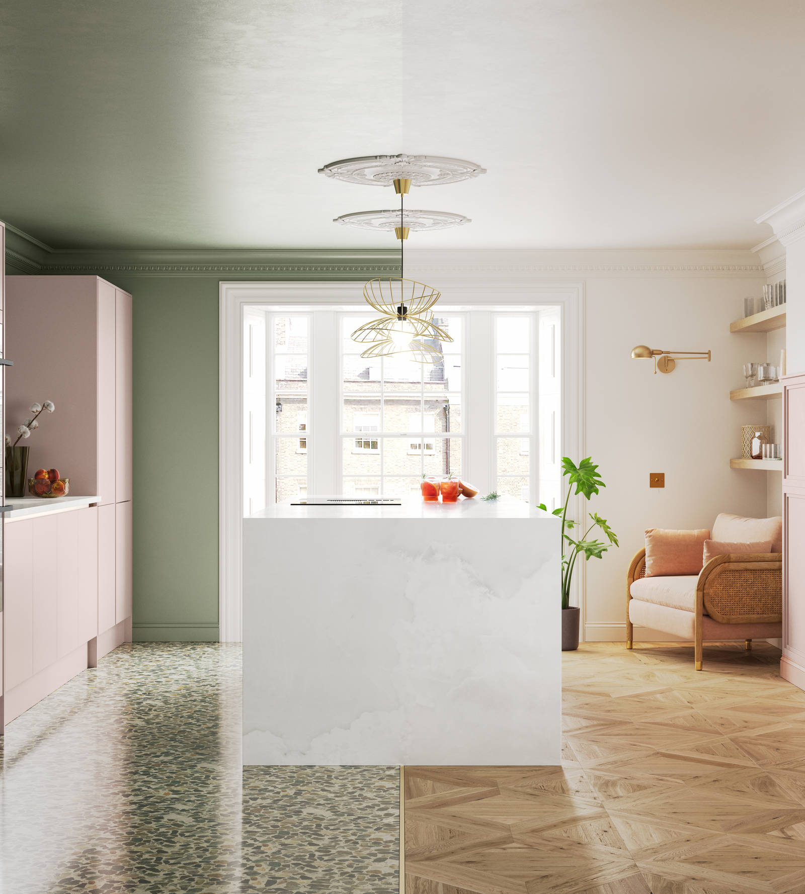 Integra Soho by Magnet. Ultra-contemporary design with sleek handless doors and available in 20 different colours.