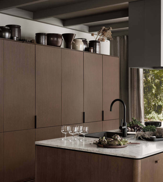 Marbodal Signatur Ekbacken - kök i ekfaner brunbets kulör