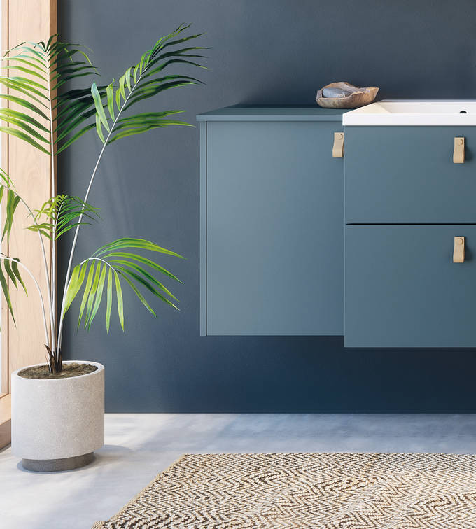 Slett overflate på innredningen gir deg et bad med den delikate følelsen av hygiene og renhet. Modellen kan males i alle standard farger, du kan også blande din egen farge mot et pristillegg.