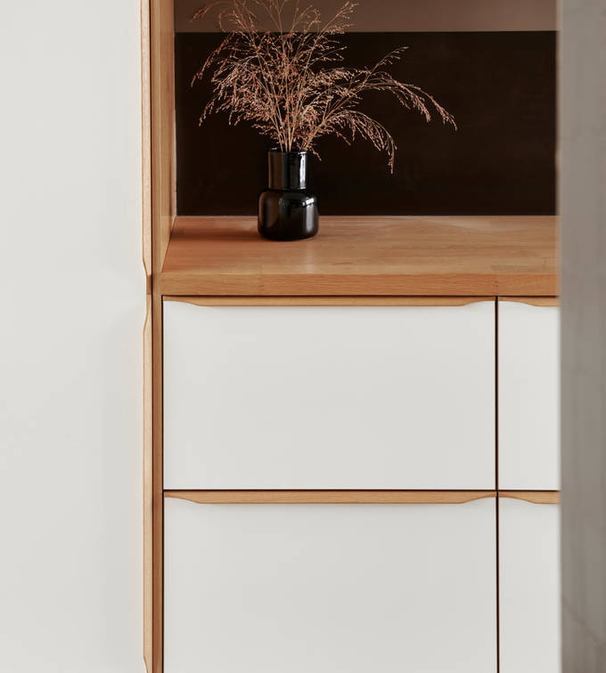 Bordplade massiv træ everline trægreb