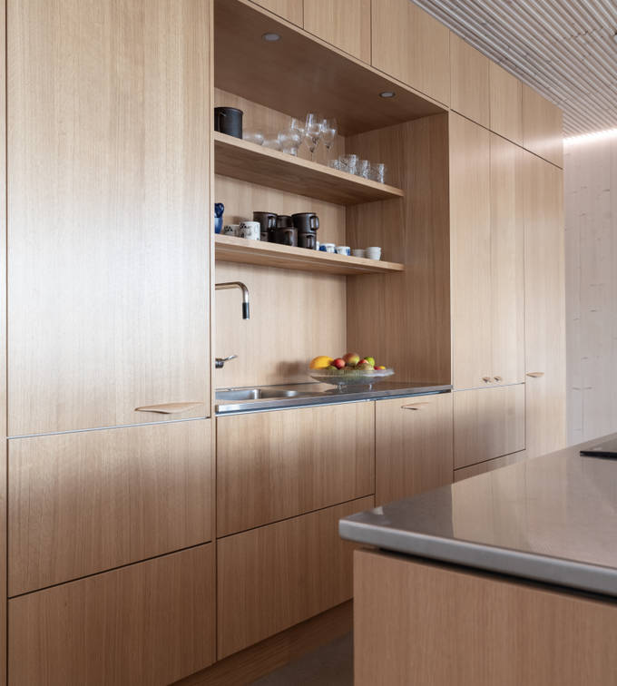 Aito luonnonväri tammi