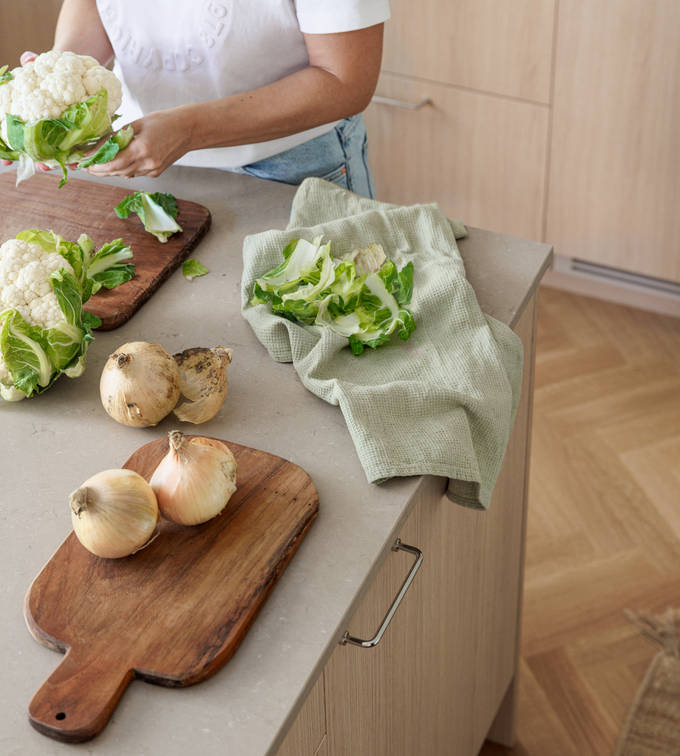 Huoleton melamiini vaalea tammi