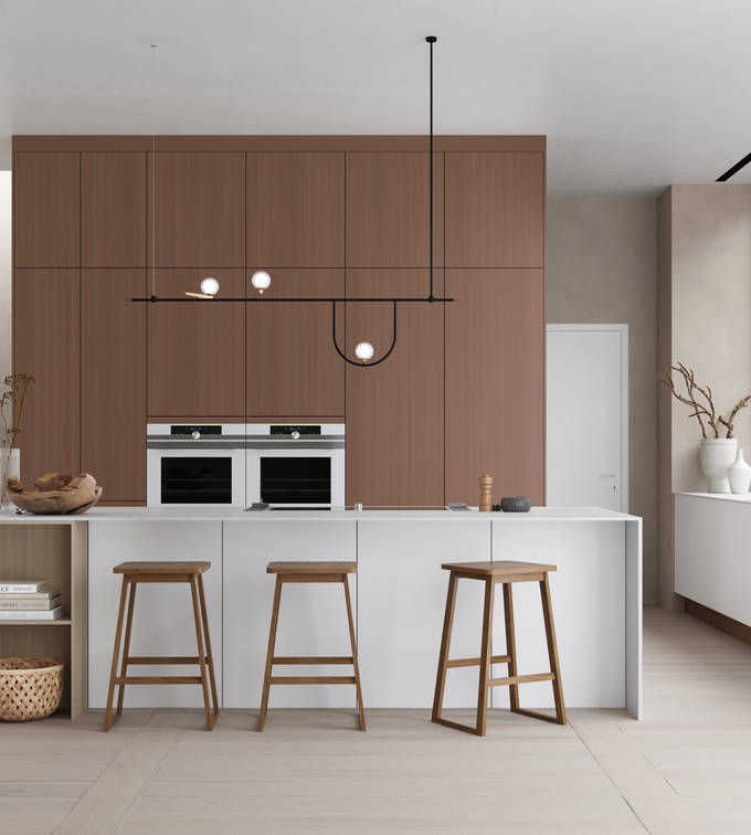 Favn er et kvalitetskjøkken inspirert av naturen. En vakker front i stående finer som gir hele kjøkkenet liv. Favn er et nordisk kjøkken som lett kan kombineres med både lysere og mørkere farger, eller ton-i-ton med andre naturnære farger.